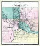Watertown, Wisconsin State Atlas 1881